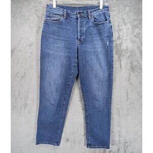 Oliver Logan Ludlow Relaxed High Rise Button Fly Jeans Women's Stretch Size 27